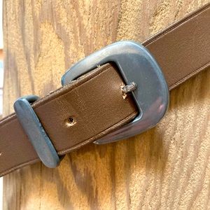 Authentic Forenza Sportswear Leather Belt, Vintage 80s 🤎